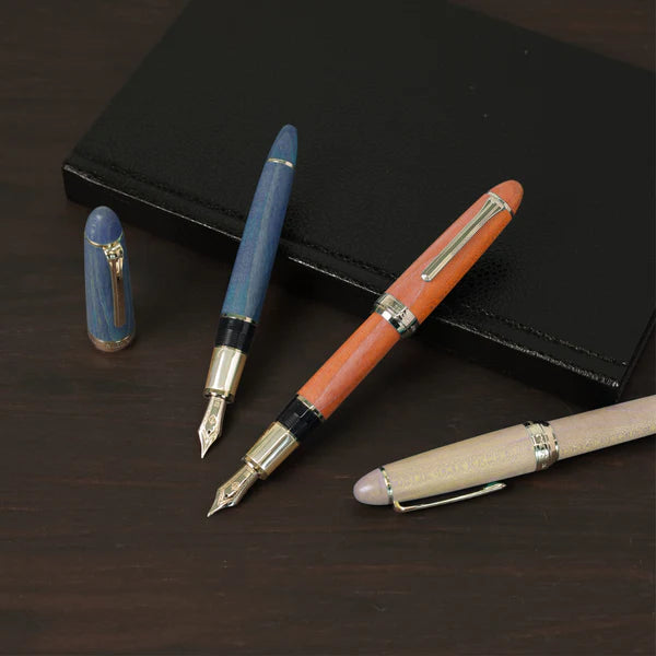 Hard Maple Limited‑Edition Sailor Fountain Pen – 21K Gold, WPC‑Infused Craftsmanship