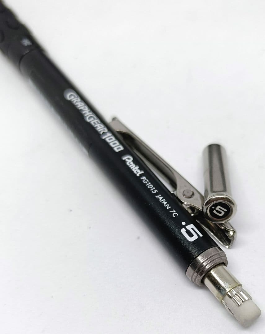 Pentel GraphGear 1000 Limited Edition 0.5mm Mechanical Pencil Black Japan | Suadpens