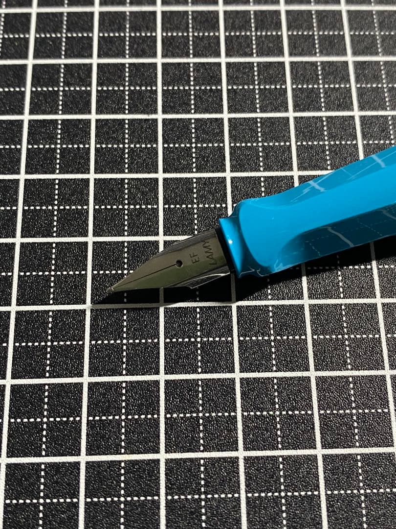 LAMY Safari Aqua-Marine Fountain Pen EF Nib Limited Edition 2011 Used | Suadpens
