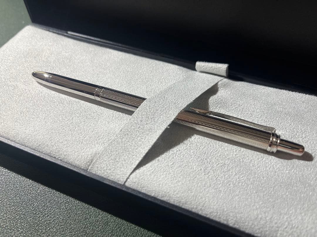 Limited Platinum Rivière Mechanical Pencil 0.5mm European Rococo Design Used | Suadpens