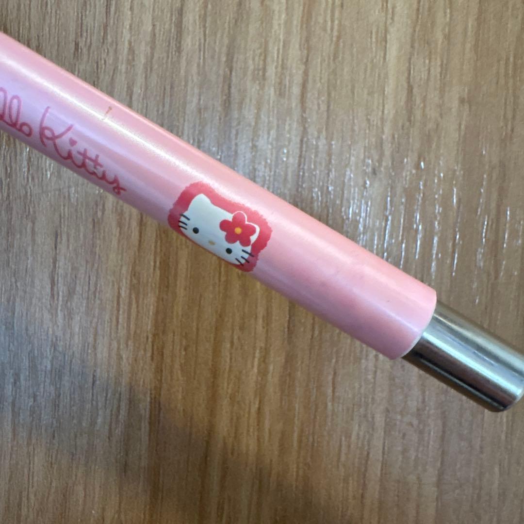 Parker Hello Kitty Pen Ballpoint Flower Design Made in Japan Used 97' Retro | Suadpens