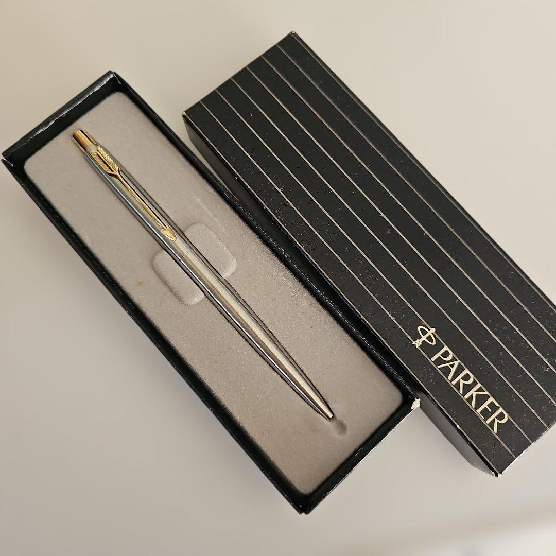Parker Retro Silver Metal Ballpoint Pen Arrow Clip Used | Suadpens