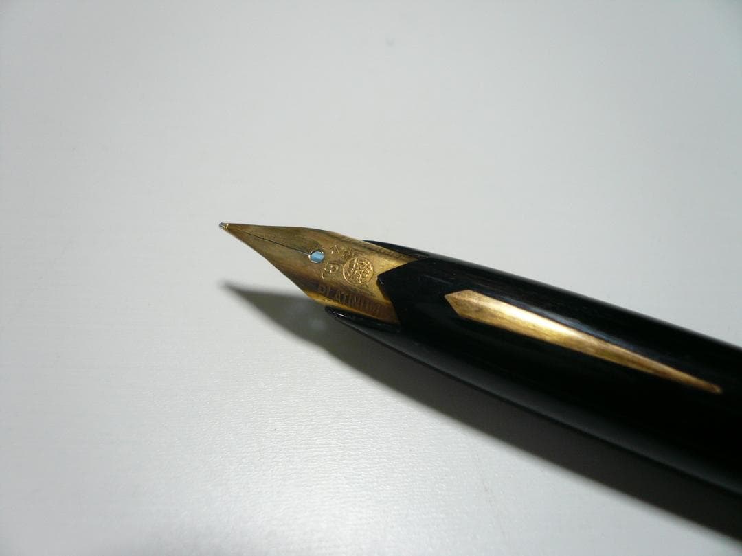 Platinum U Fountain Pen 18K Nib Retro Showa Used, Fine Writing | Suadpens