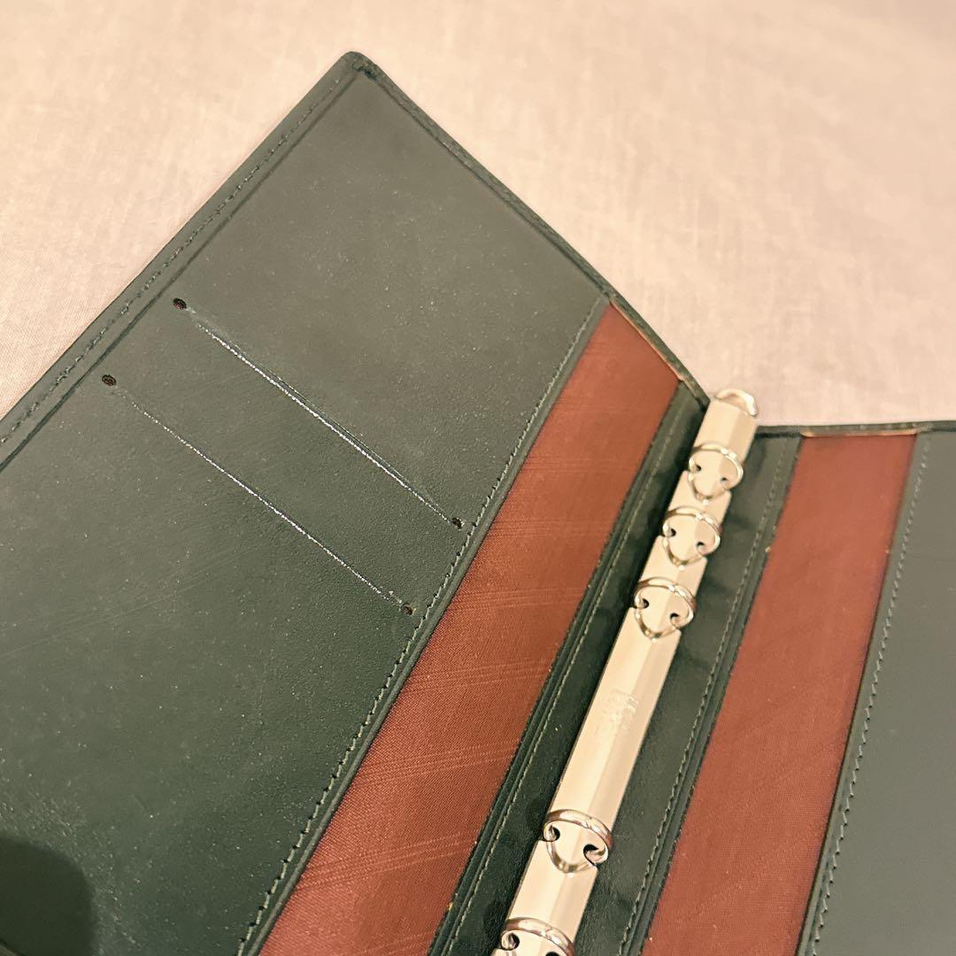 Da Vinci Bible Size Notebook System with Refill - Green Cover, Used, Discounted | Suadpens