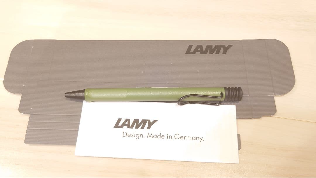 LAMY Safari Limited Edition Ballpoint Pen Savannah Green Oil-based Ink Used | Suadpens