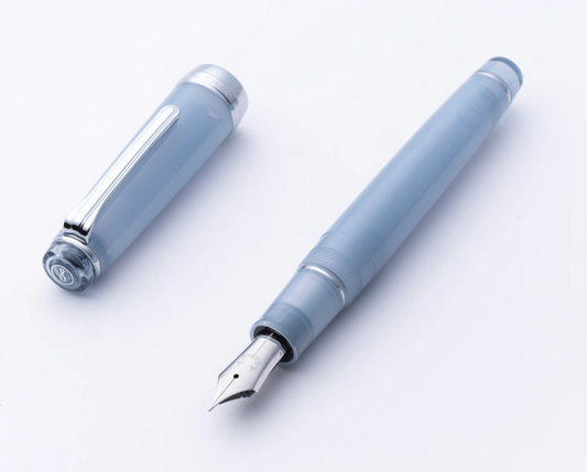 GINZAN SNOW GRAY 18K M Nib Hachimonjiya Original 2024 Model