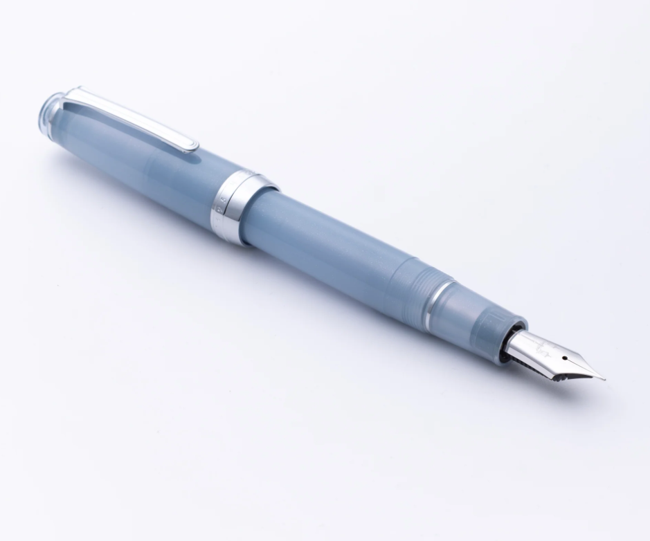 GINZAN SNOW GRAY 18K M Nib Hachimonjiya Original 2024 Model