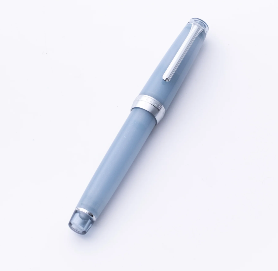 GINZAN SNOW GRAY 18K M Nib Hachimonjiya Original 2024 Model