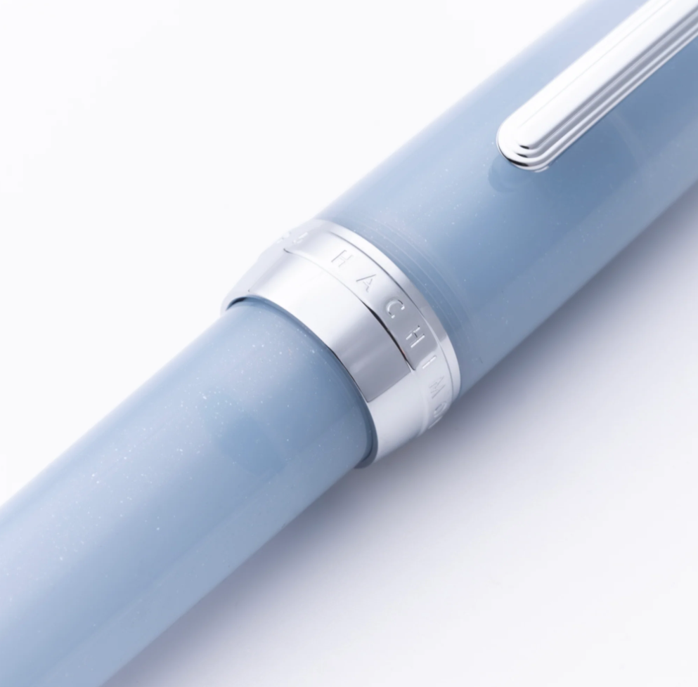 GINZAN SNOW GRAY 18K M Nib Hachimonjiya Original 2024 Model