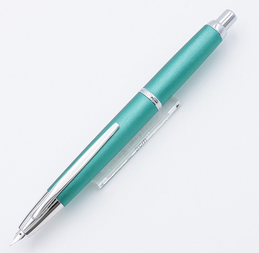 Pilot Capless Decimo Fountain Pen - 20 Colors Series - Discontinued Model Emerald Green / Unused