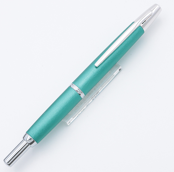 Pilot Capless Decimo Fountain Pen - 20 Colors Series - Discontinued Model Emerald Green / Unused