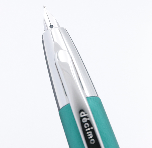 Pilot Capless Decimo Fountain Pen - 20 Colors Series - Discontinued Model Emerald Green / Unused