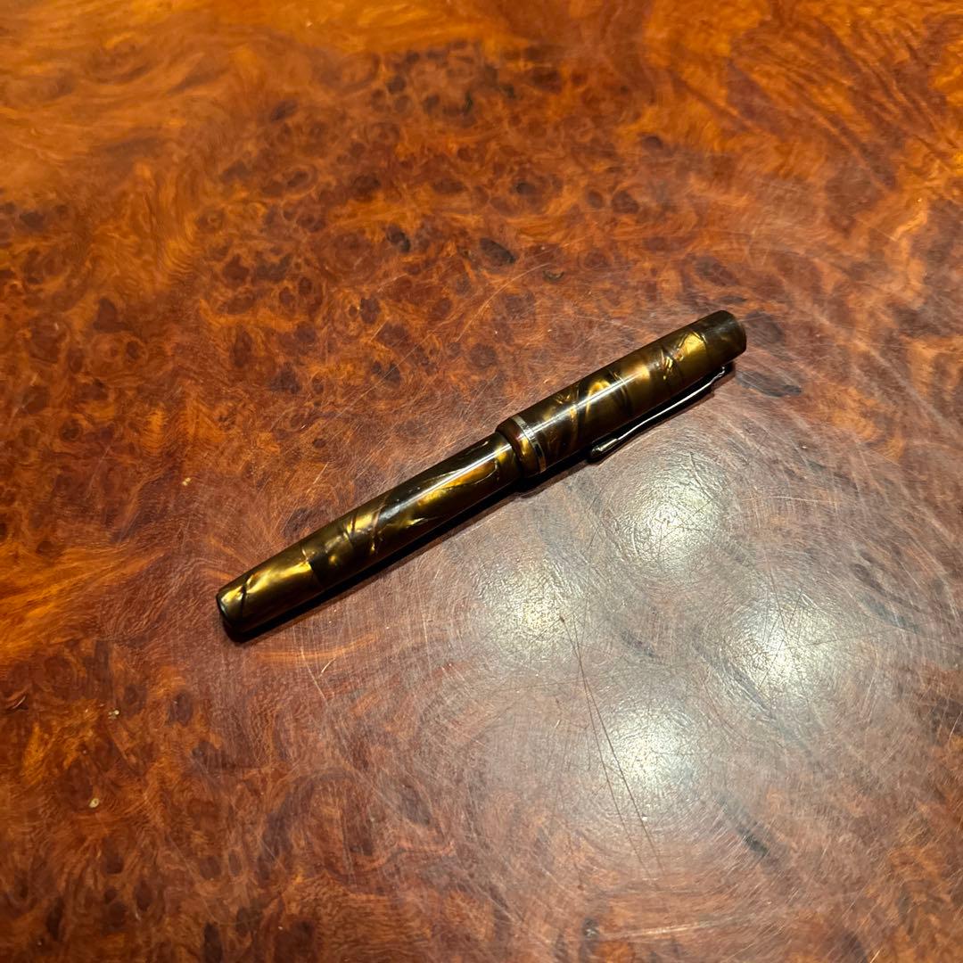 Retro Luxe Fountain Pen Silver Iridium/Nacre Not Confirmed Used | Suadpens