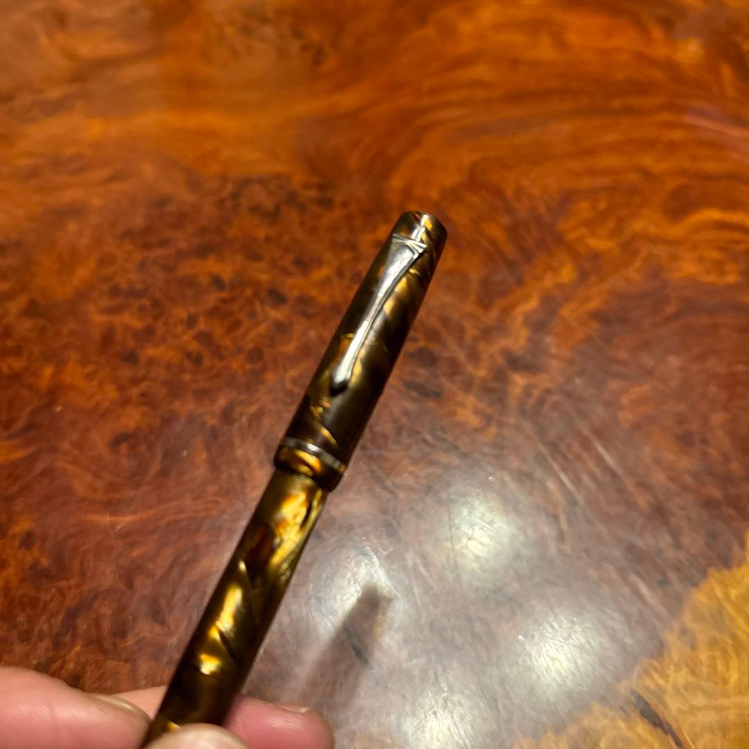 Retro Luxe Fountain Pen Silver Iridium/Nacre Not Confirmed Used | Suadpens