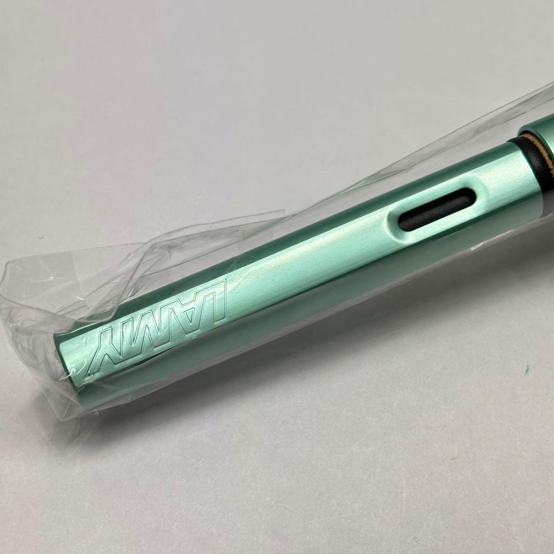 LAMY AL-star Fountain Pen Mint Limited F Nib Light Green Stylish Used | Suadpens