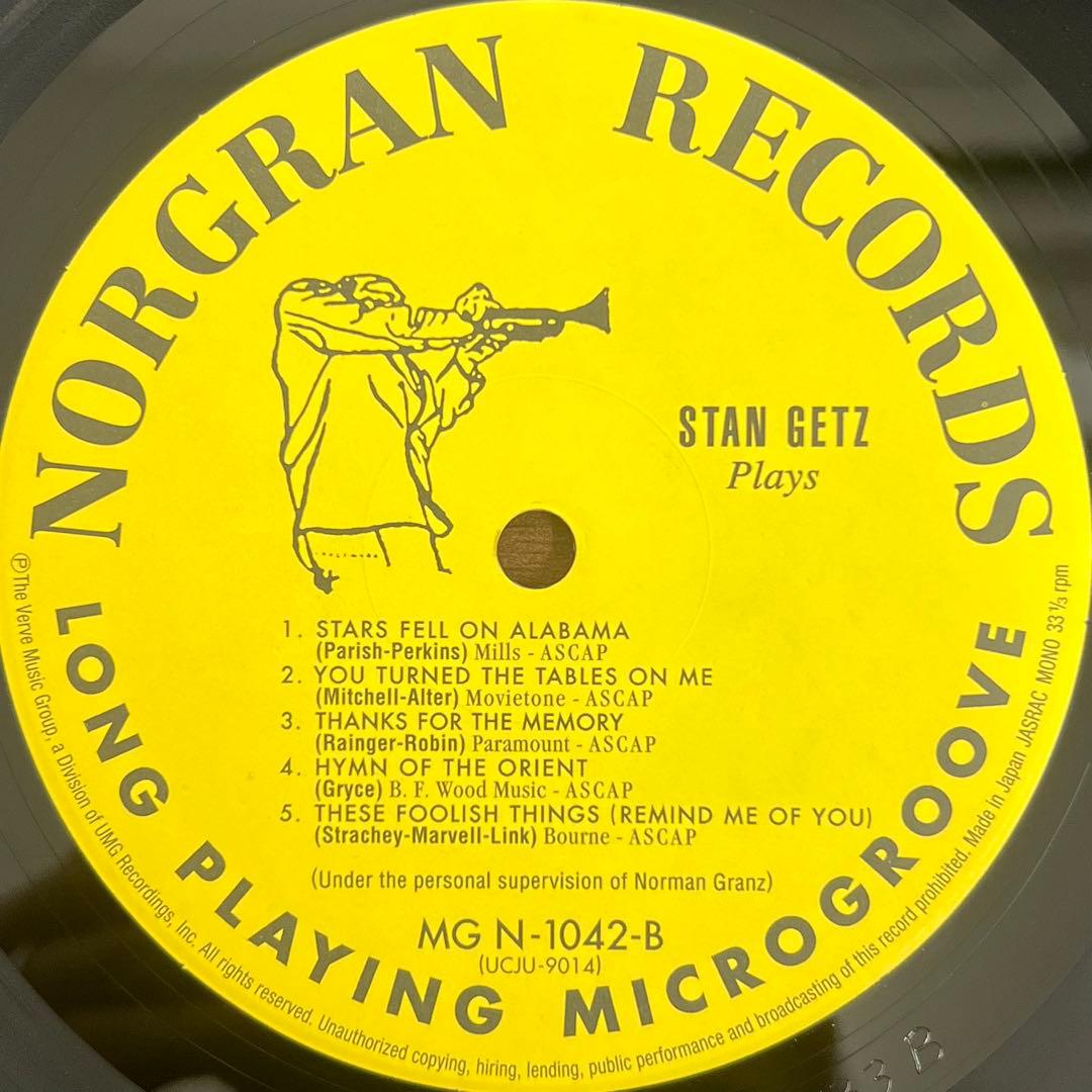 [LP/with obi] Stan Getz / Stan Getz Plays | Japansoundstore