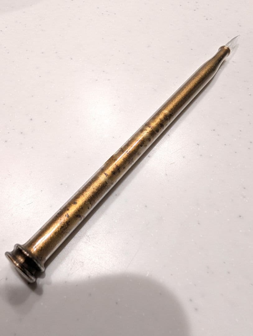 Showa Retro Glass Pen, Mechanical Pencil, Fountain Pen, No Ink, Used | Suadpens