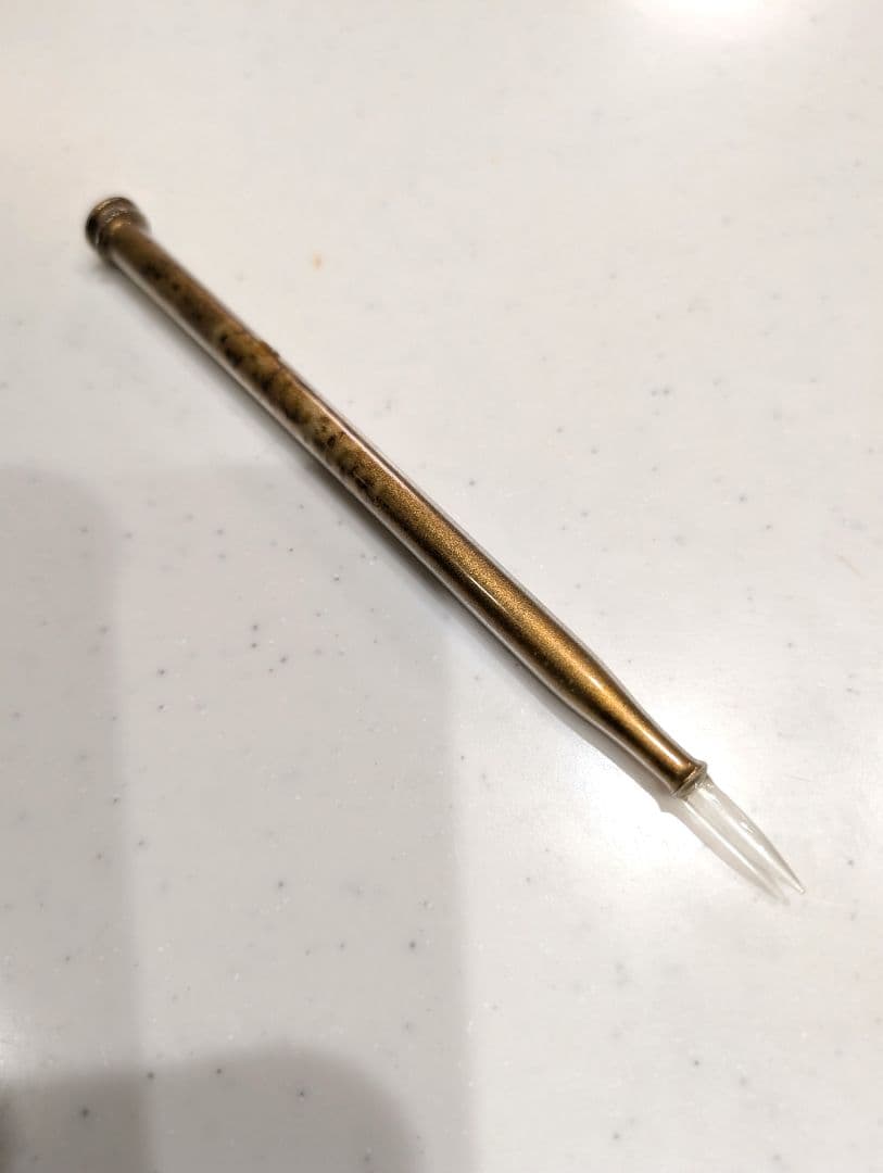 Showa Retro Glass Pen, Mechanical Pencil, Fountain Pen, No Ink, Used | Suadpens