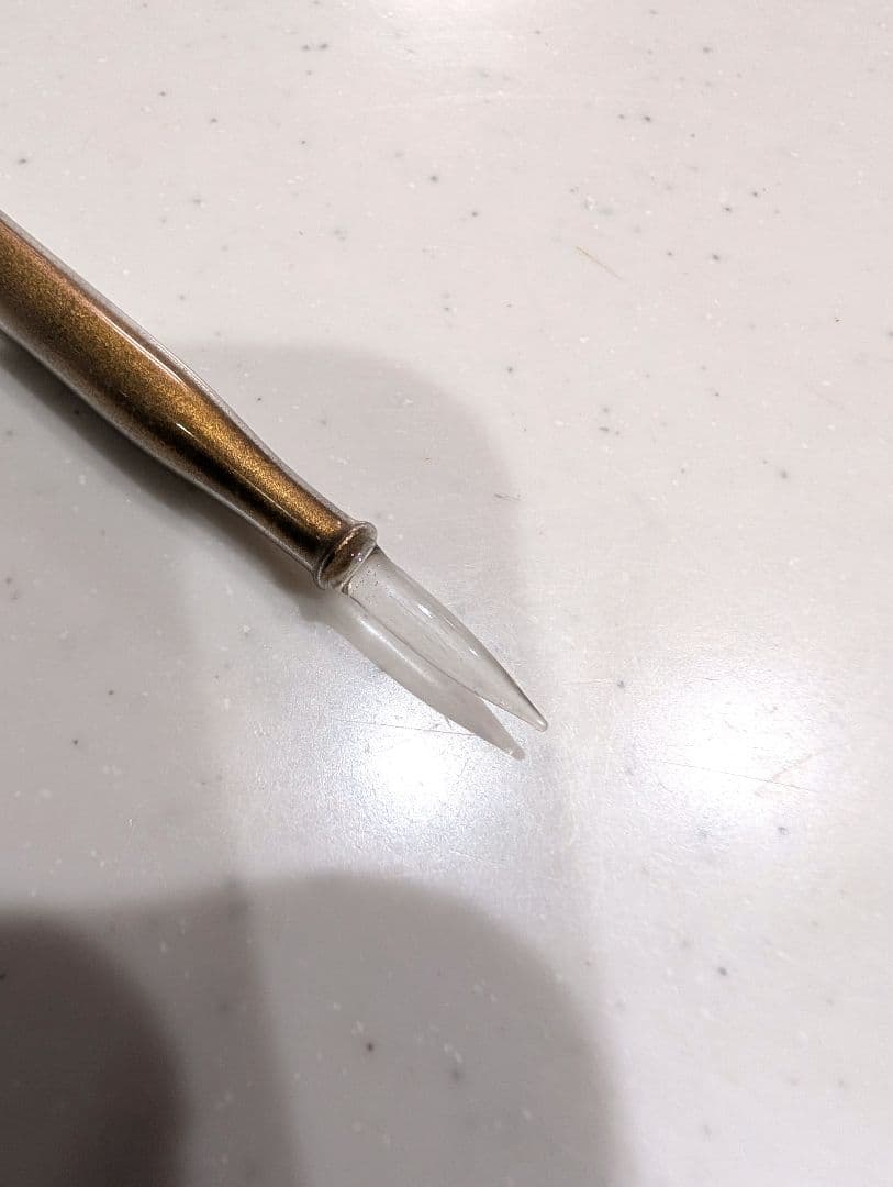 Showa Retro Glass Pen, Mechanical Pencil, Fountain Pen, No Ink, Used | Suadpens