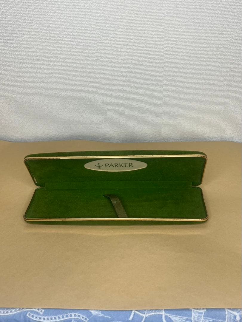 Parker Fountain Pen Hard Case Showa Retro Black Used 20cm | Suadpens