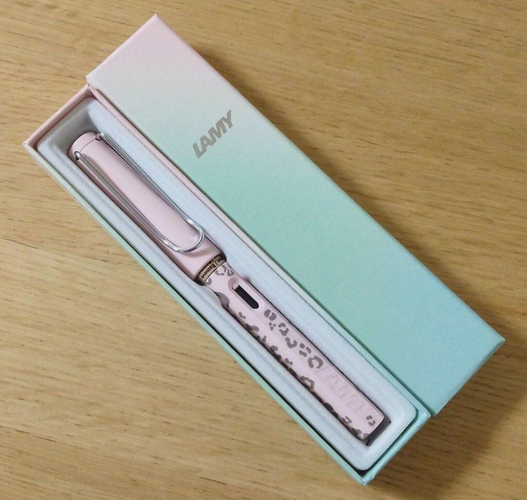 LAMY Safari Fountain Pen Leopard Rose F Limited Animal Pattern | Suadpens