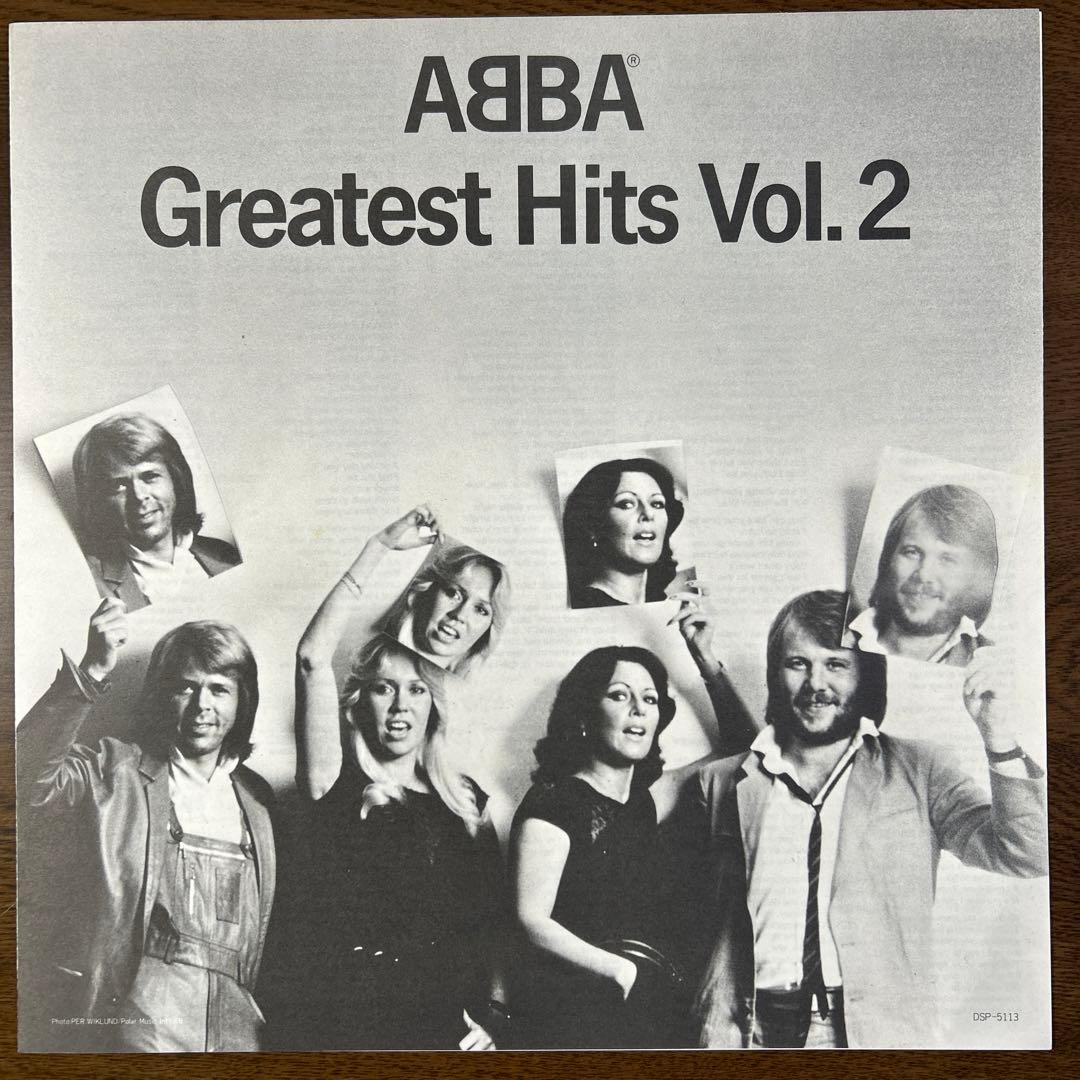 ABBA Greatest Hits Vol. 2 Record with obi | Japansoundstore