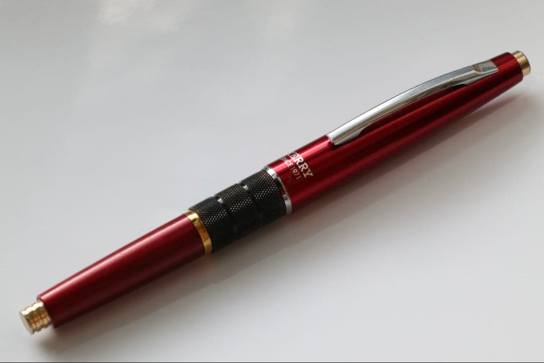 Kelly Black Knurled Pentel Hands Limited Pen Discontinued Bookmark | Suadpens