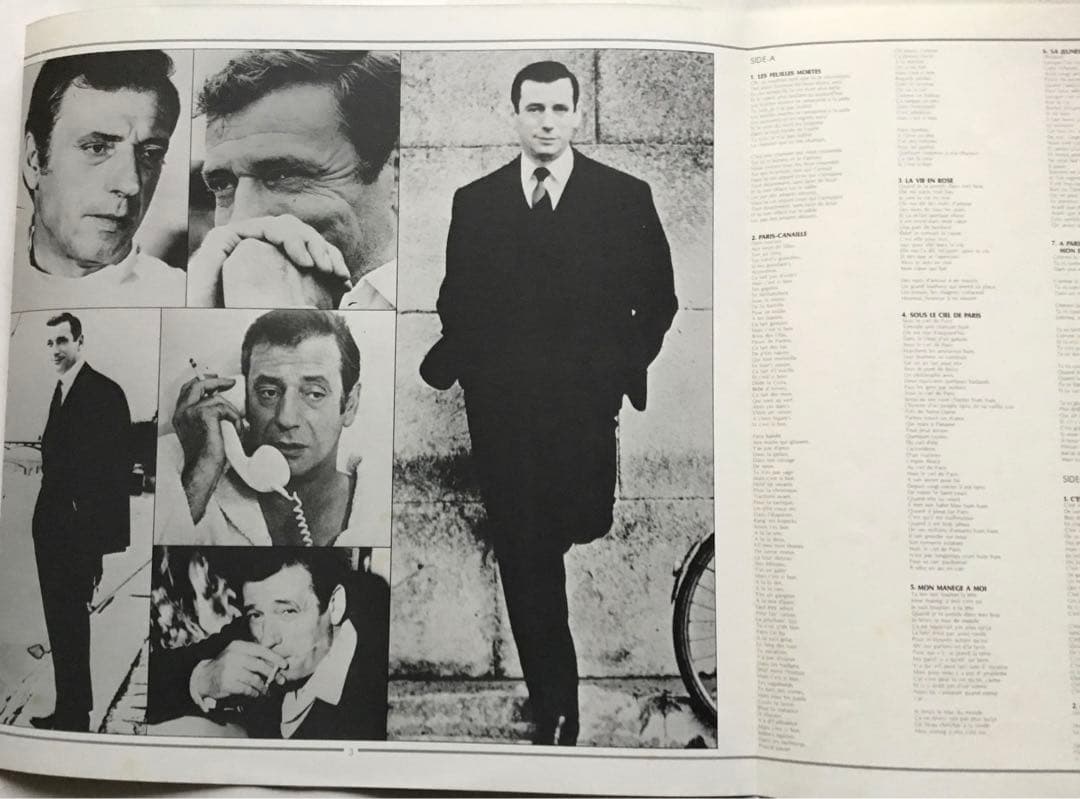 Yves Montand Chanson Album Beatles Hits Golden Disk Obi Included Used | Japansoundstore