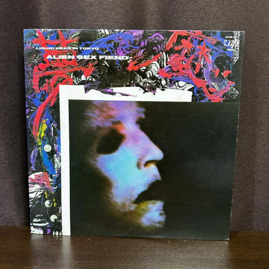 Alien Sex Fiend Liquid Head in Tokyo LP Japanese Insert Used Record | Japansoundstore