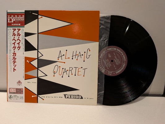 Al Haig Quartet LP Jazz Record with Sleeve & Lyric Vinyl Venus Records | Japansoundstore