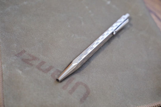 Caran d'Ache Japan Limited Ecridor Yagasuri Ballpoint Pen Used | Suadpens