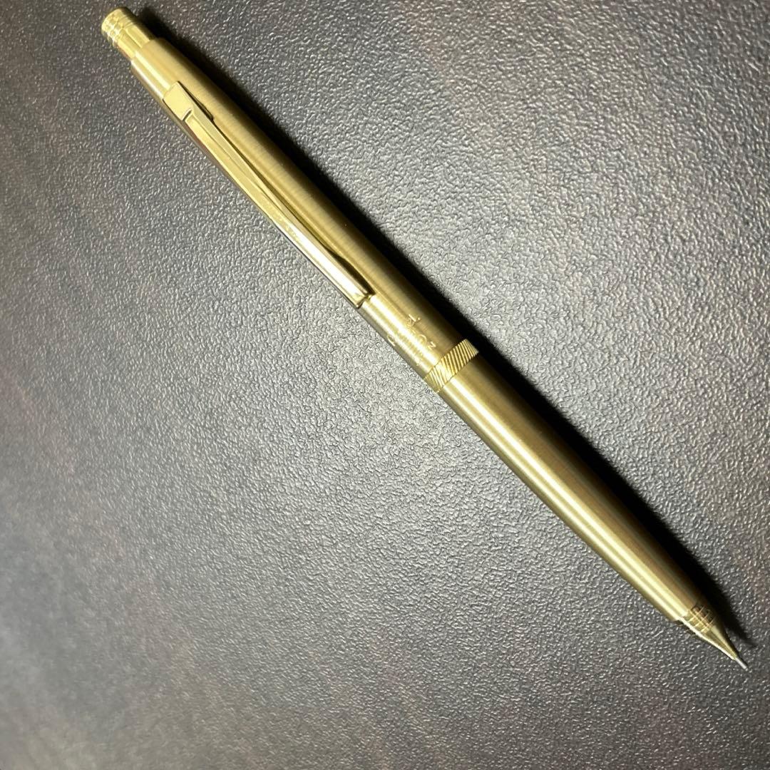 Pentel Retro 0.5mm Gold Mechanical Pencil, Unused, Vintage, Excellent Condition | Suadpens