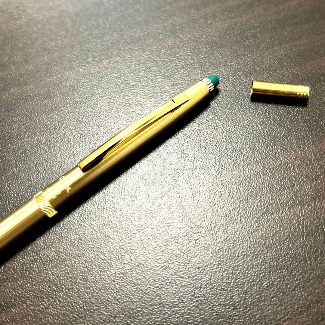 Pentel Retro 0.5mm Gold Mechanical Pencil, Unused, Vintage, Excellent Condition | Suadpens