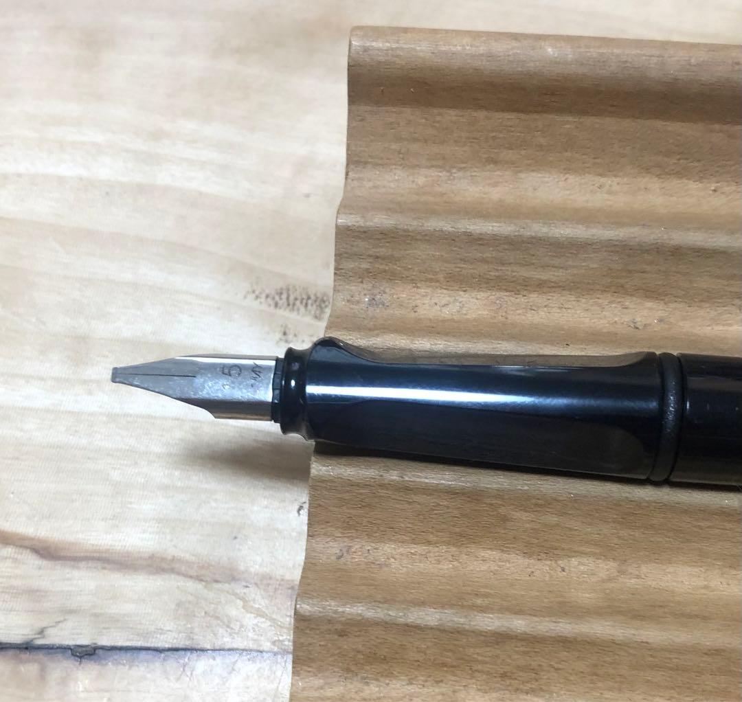 LAMY Limited Edition Fountain Pen Calligraphy, Cartridge, Used, Light scratches | Suadpens