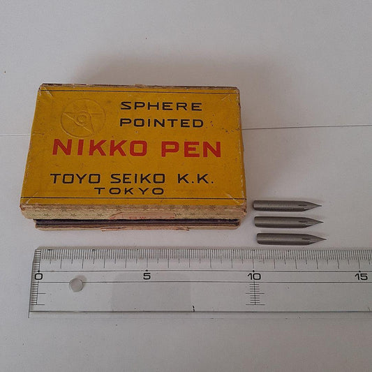 Nikko Pen Nib Set Retro Showa Era New Unused Collectible 80+ Pieces | Suadpens