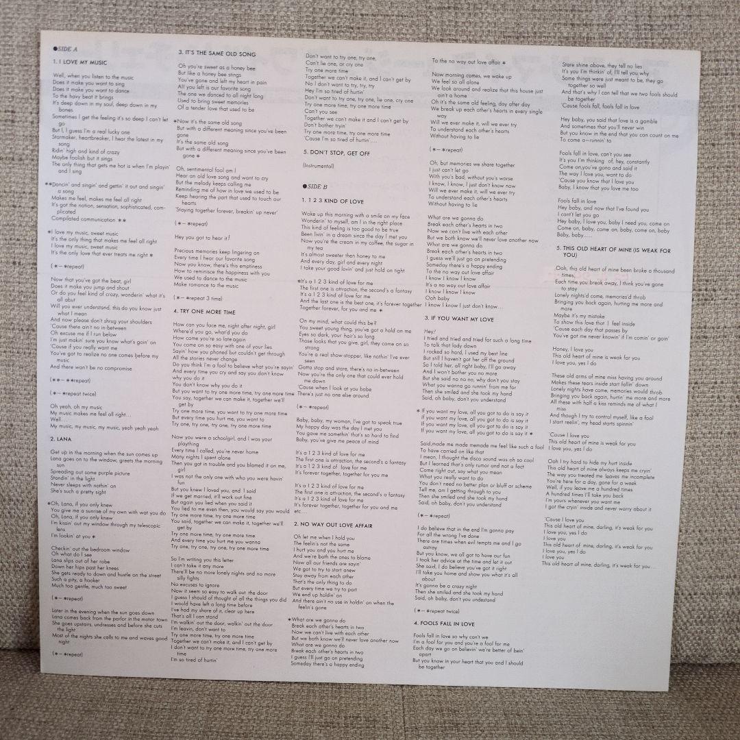 Wild Cherry I Love My Music LP Obi Good Condition Vinyl Record | Japansoundstore