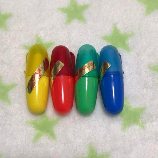 Eraser Set of 4 Mini Pen Fountain Capsule Type Used Condition | Suadpens
