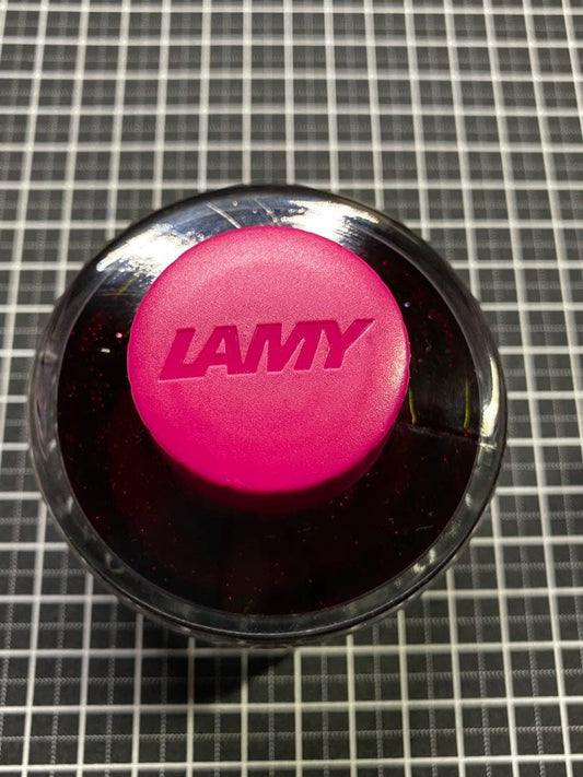 LAMY Vibrant Pink Ink Bottle 2018 Limited Ed, Unused, Packaging | Suadpens
