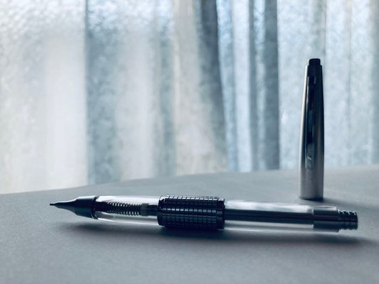 Pentel 5 Kelly Tokai Limited Silver Clear Skeleton Used Japan Exclusive | Suadpens