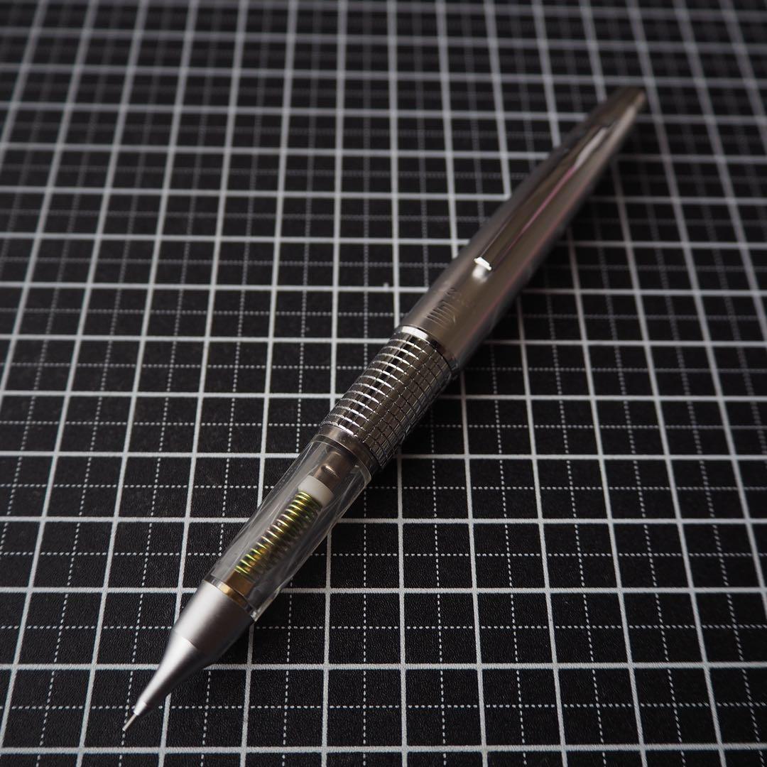 Pentel 5 Kelly Tokai Limited Silver Clear Skeleton Used Japan Exclusive | Suadpens