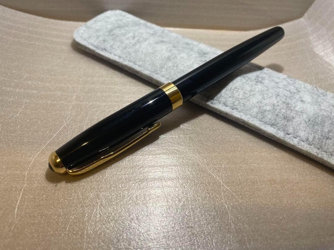 Limited Fountain Pen Stainless Steel Elegant Gold Finish | Suadpens
