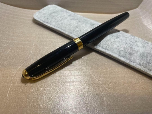 Limited Fountain Pen Stainless Steel Elegant Gold Finish | Suadpens