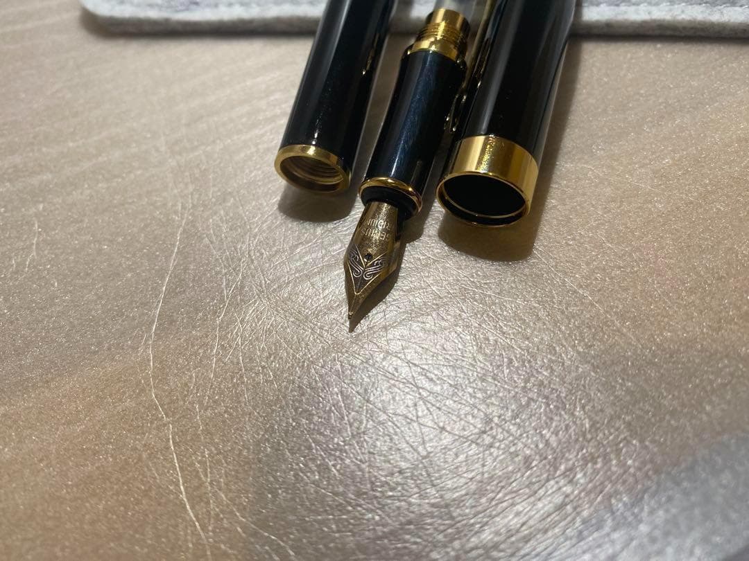 Limited Fountain Pen Stainless Steel Elegant Gold Finish | Suadpens