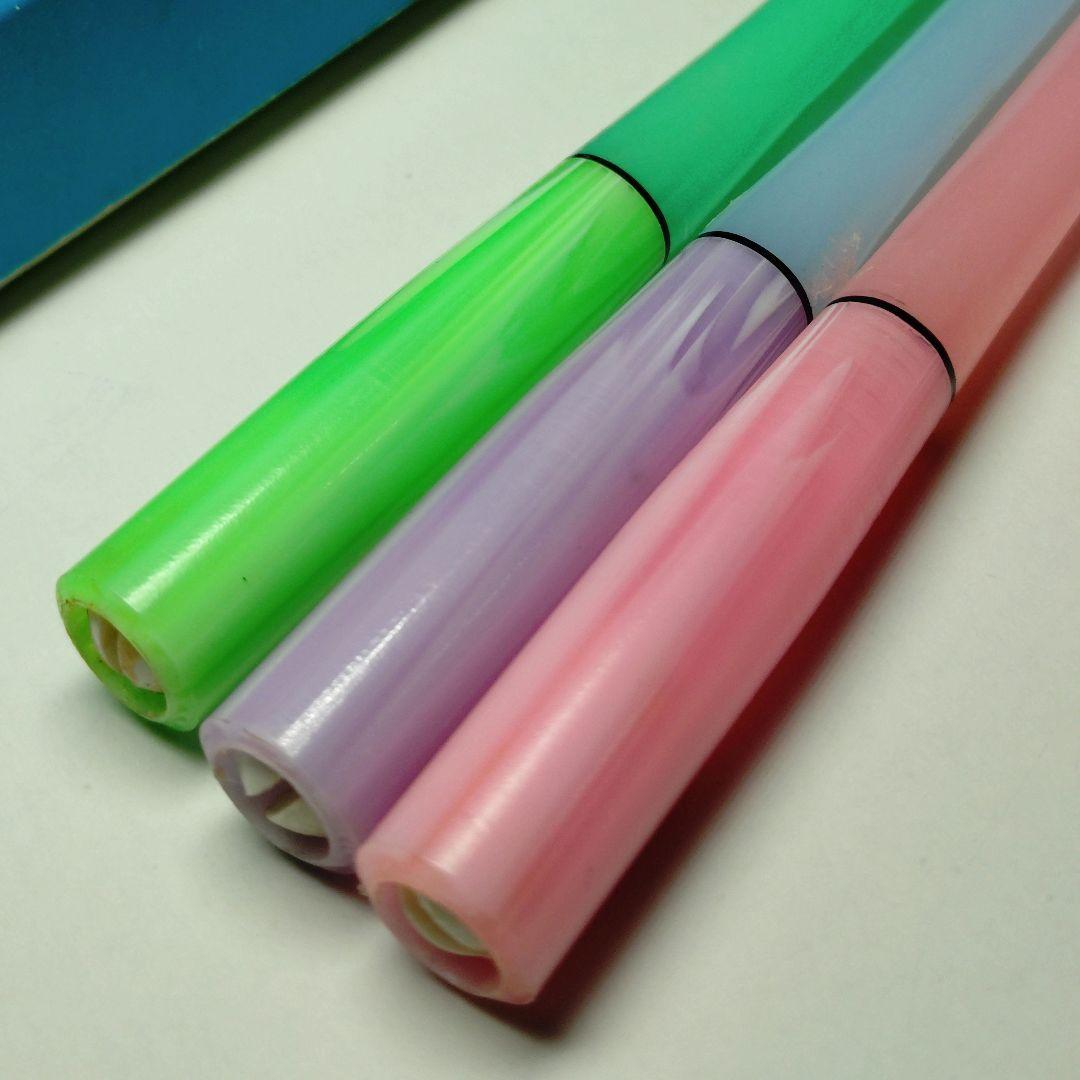 Retro Luxury Stationery Dip Pen Set Pastel 3 Pieces Vintage Used | Suadpens