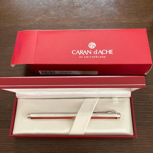 Caran d’Ache Ecridor Retro Palladium Ballpoint Pen 13.5cm Used | Suadpens