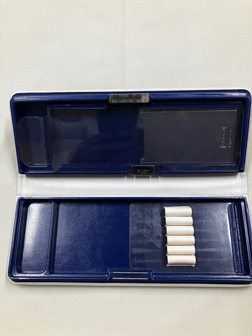 KLM Royal Dutch Airlines Vintage Pencil Case Showa Retro Japan Used 3.94in | Suadpens