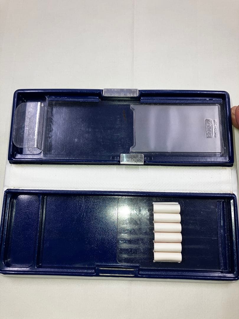 KLM Royal Dutch Airlines Vintage Pencil Case Showa Retro Japan Used 3.94in | Suadpens
