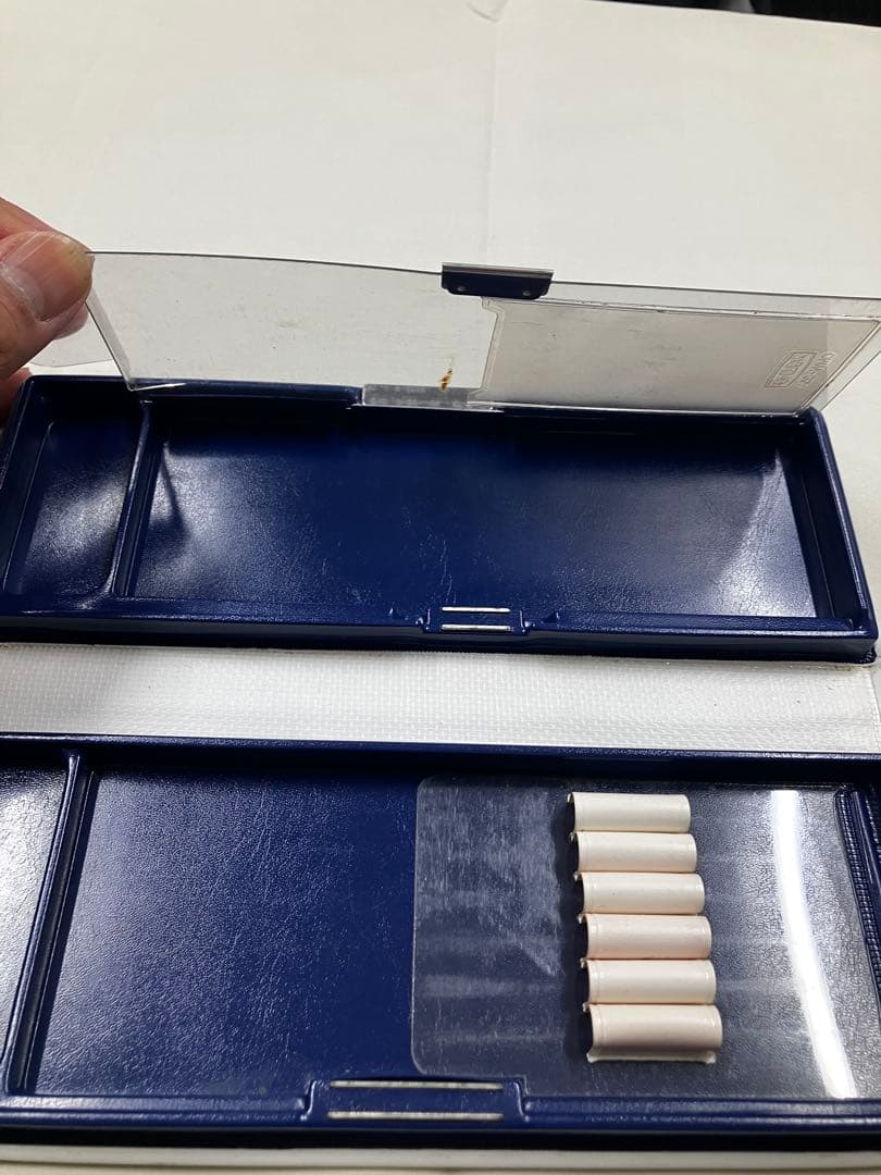KLM Royal Dutch Airlines Vintage Pencil Case Showa Retro Japan Used 3.94in | Suadpens