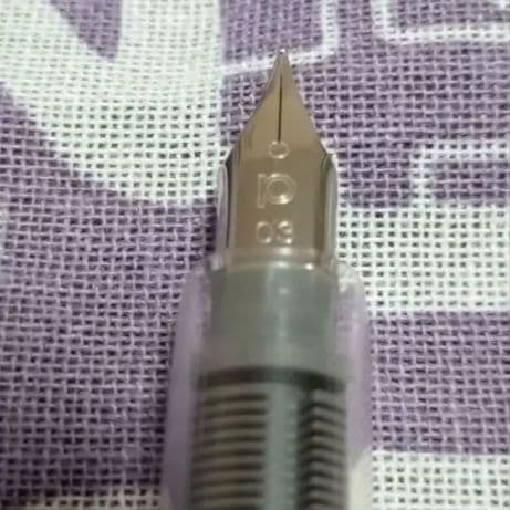 Adelia Retro Platinum Fountain Pen 0.3mm Fine Nib Blue-Black Ink New | Suadpens