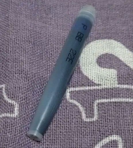 Adelia Retro Platinum Fountain Pen 0.3mm Fine Nib Blue-Black Ink New | Suadpens